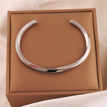 Load image into Gallery viewer, Mobius Open Bangle Bracelet