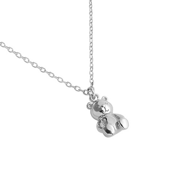Teddy Bear Pendant & Chain