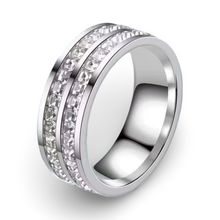 Load image into Gallery viewer, Double Encrusted Ring
