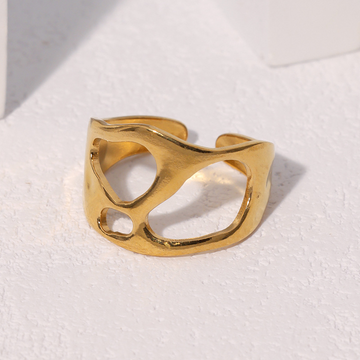 Aurelia Sculpted Statement Ring
