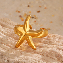 Load image into Gallery viewer, Polished Starfish Ring
